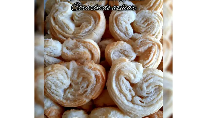 Palmeras de hojaldre, crujientes y doradas, con un corazón de azúcar. Un dulce perfecto para cualquier momento.