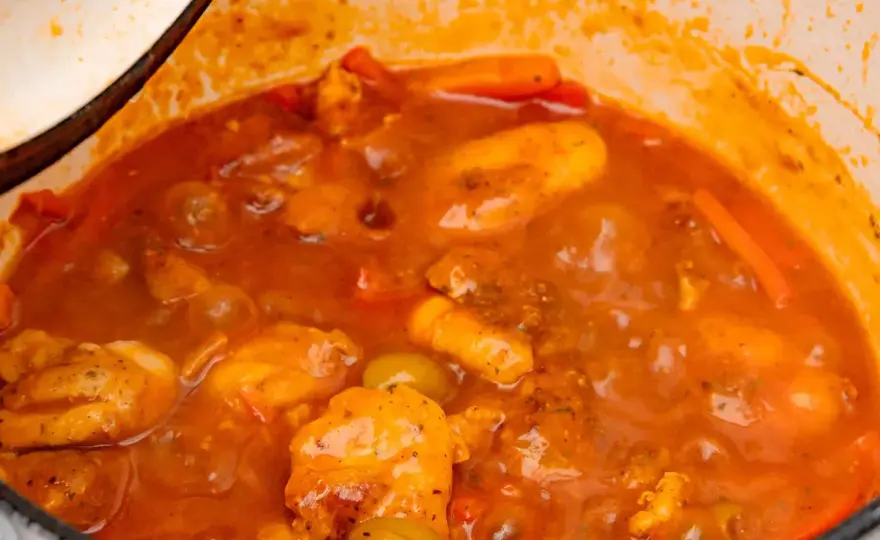 Pollo con tomate perfecto - El secreto de la salsa jugosa