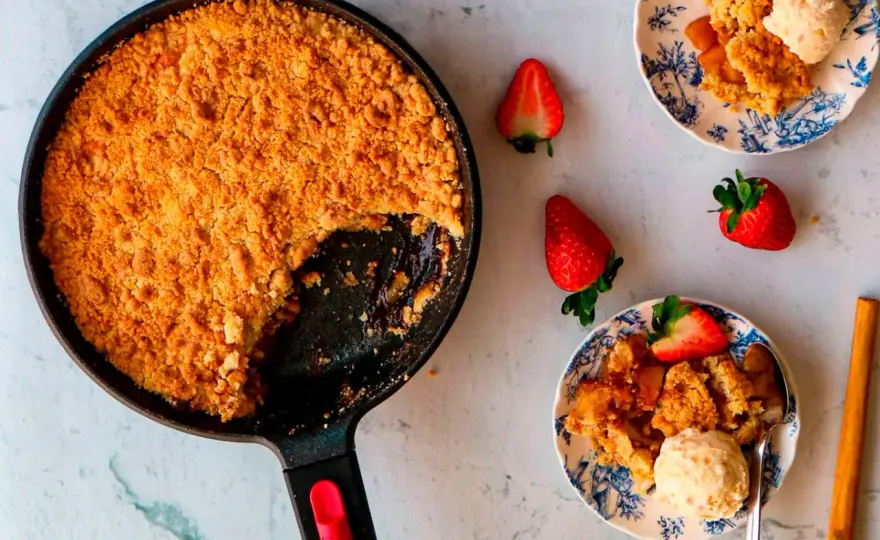 Crumble de manzana perfecto - Evita errores comunes